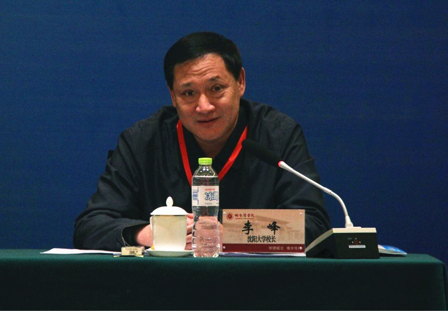 李峰主持第二阶段研讨交流会并做主题发言